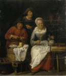 Tilborch Gillis van Peasants Taking a Meal  - Hermitage